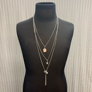 Layered necklaces